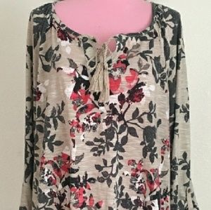 Style & Co peasant top